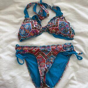 Lucky Brand Organic Cafe Bikini in size Small